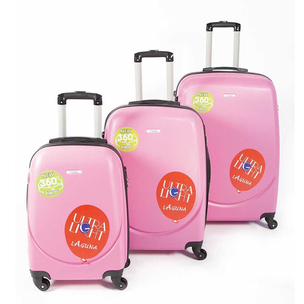 106 - Pembe Valiz Seti