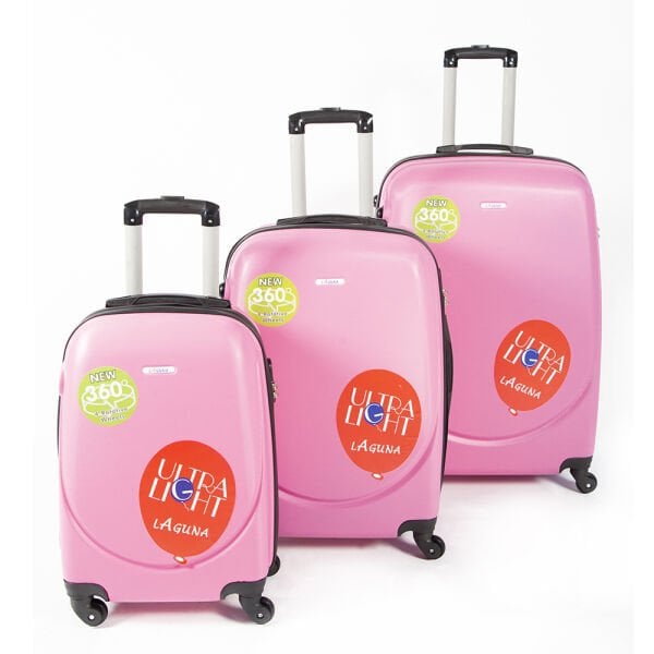 106 - Pembe Valiz Seti