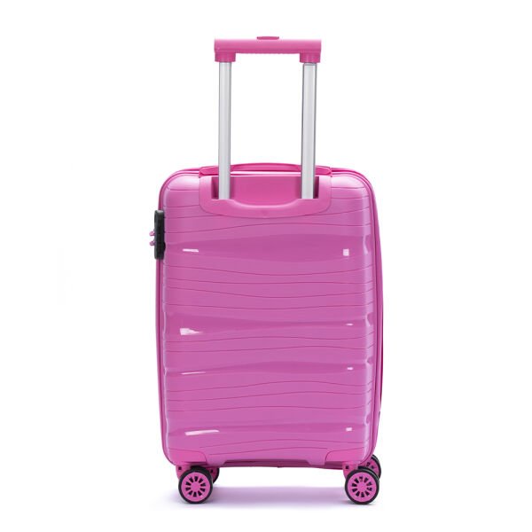 805-Pembe Valiz Seti