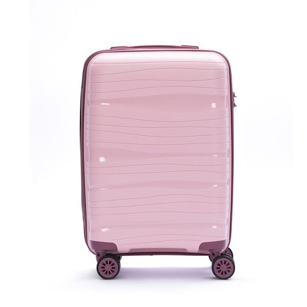 805-Açık Pembe-Pudra Valiz Seti