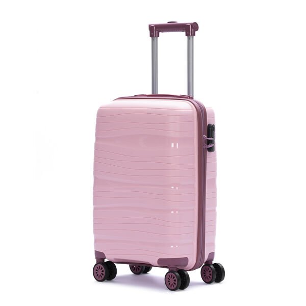 805-Açık Pembe-Pudra Valiz Seti